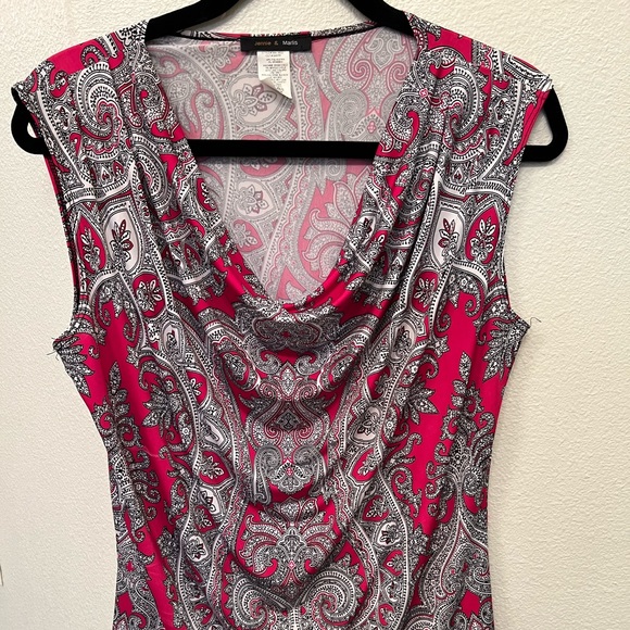 Jennie and Marlis cow neck blouse - Picture 1 of 3